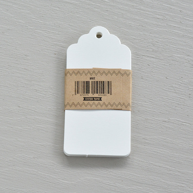 Merkelapp ∙ GAMMELDAGS ∙ Hvit