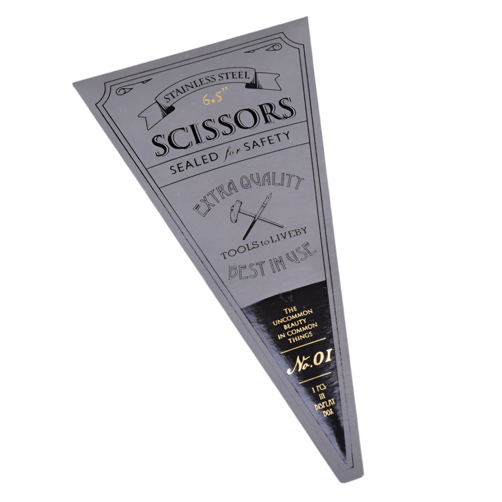 Sort saks 16,5cm