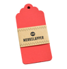 Merkelapp ∙ GAMMELDAGS ∙ Rød
