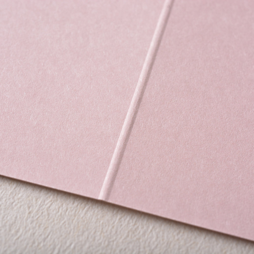 Bordkort 100x100mm ∙ PEACH ∙ 10 stk