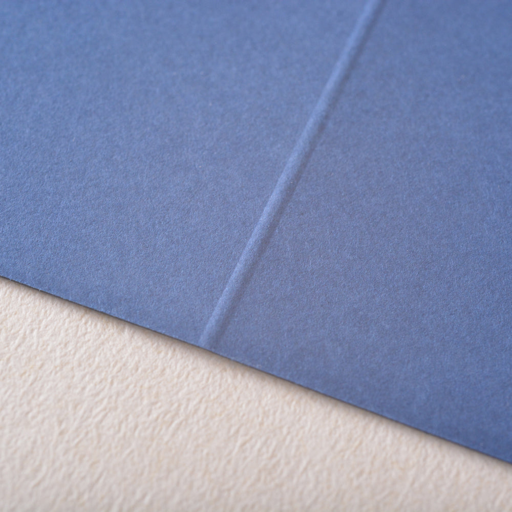 Bordkort 100x100mm ∙ INDIGO ∙ 10 stk