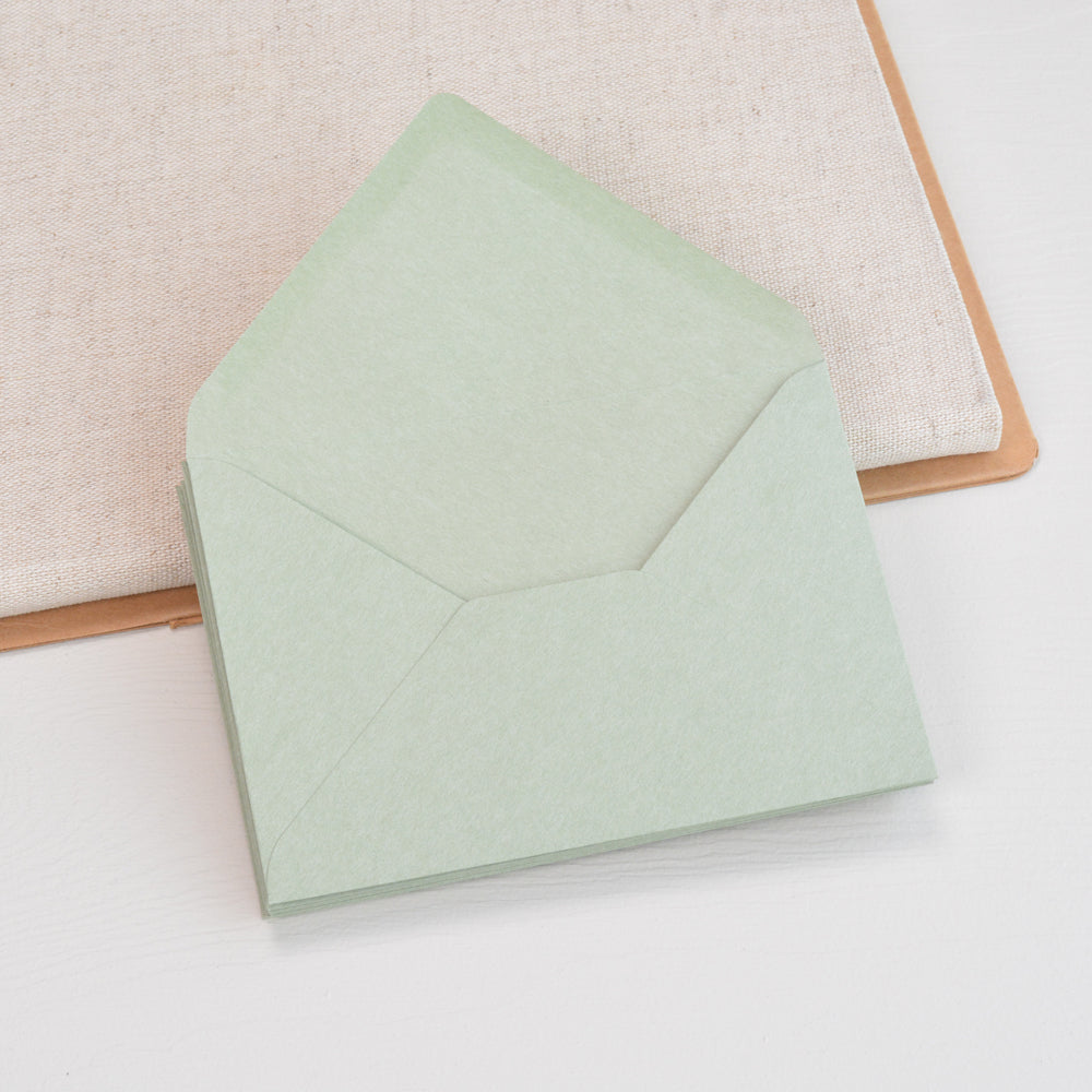 Konvolutt C6 ∙ GREEN TEA ∙ 10 stk