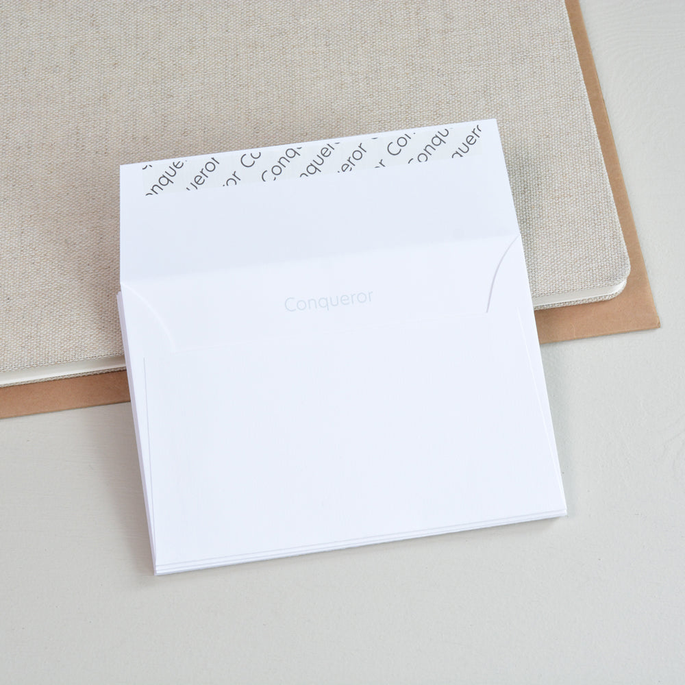 Konvolutt C6 ∙ Conqueror ∙ BRILLIANT WHITE ∙ 10 stk