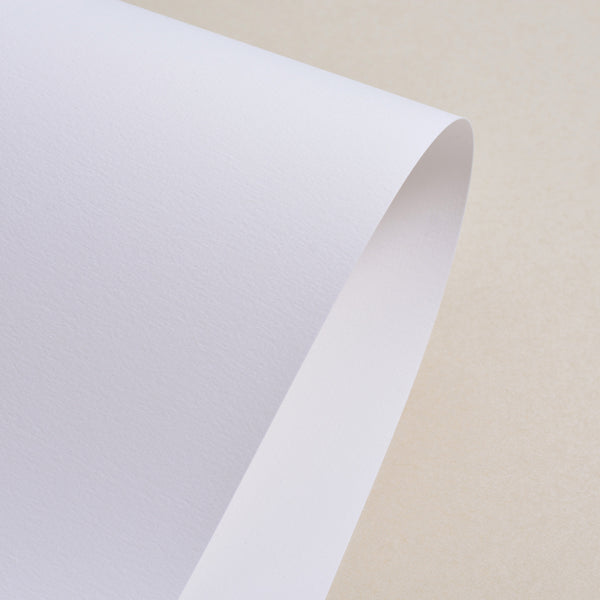 Enkle kort A7 ∙ BRILLIANT WHITE ∙ 10 stk