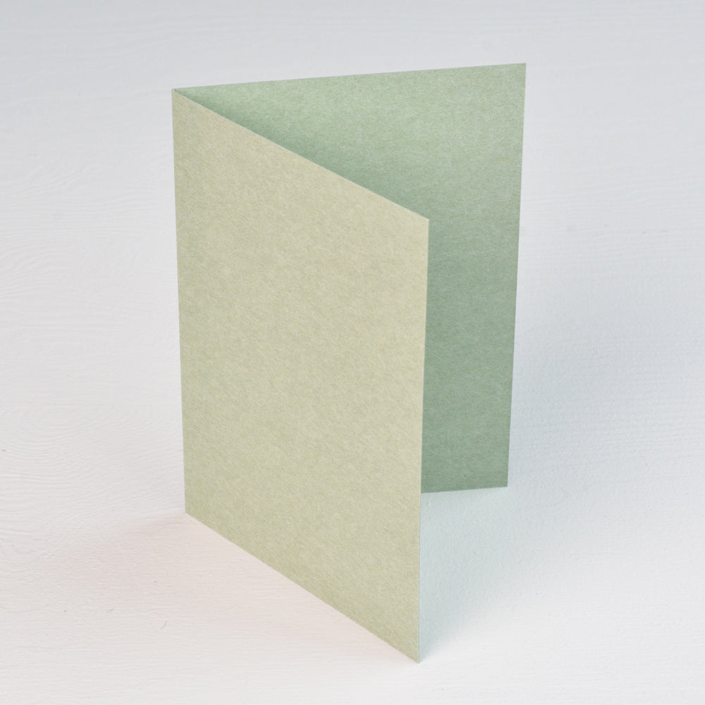 Doble kort 157x220mm ∙ GREEN TEA ∙ 10 stk