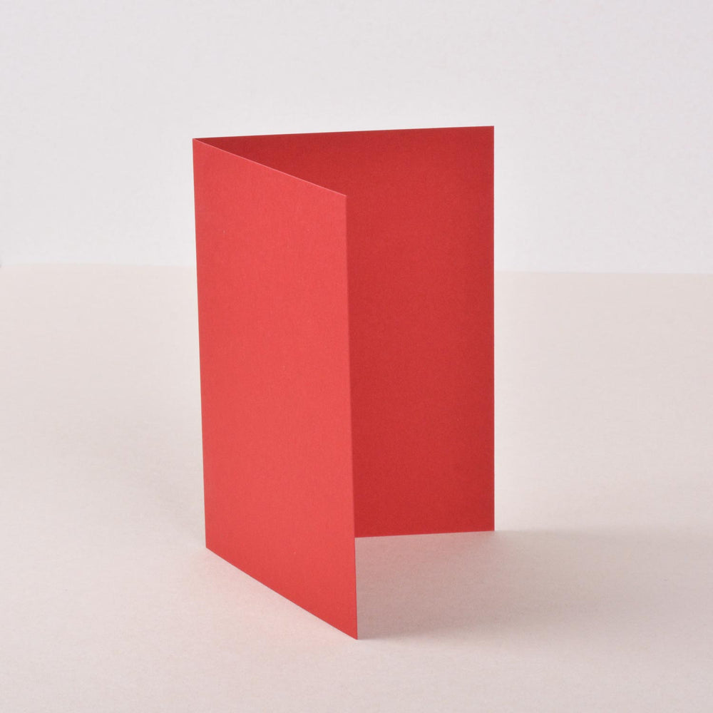 Doble kort 157x220mm ∙ GUARDSMAN RED ∙ 10 stk