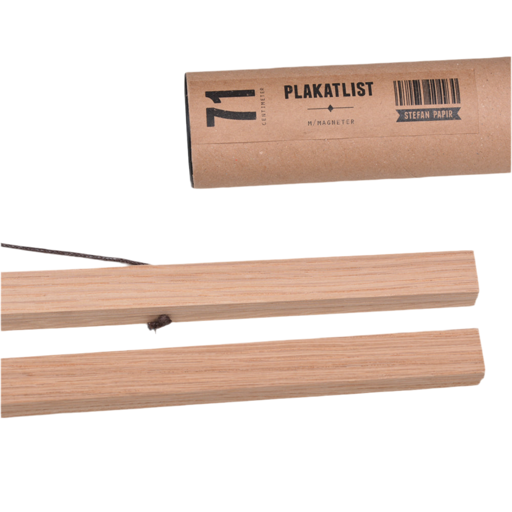 Plakatlist m/magneter ∙ 71 cm