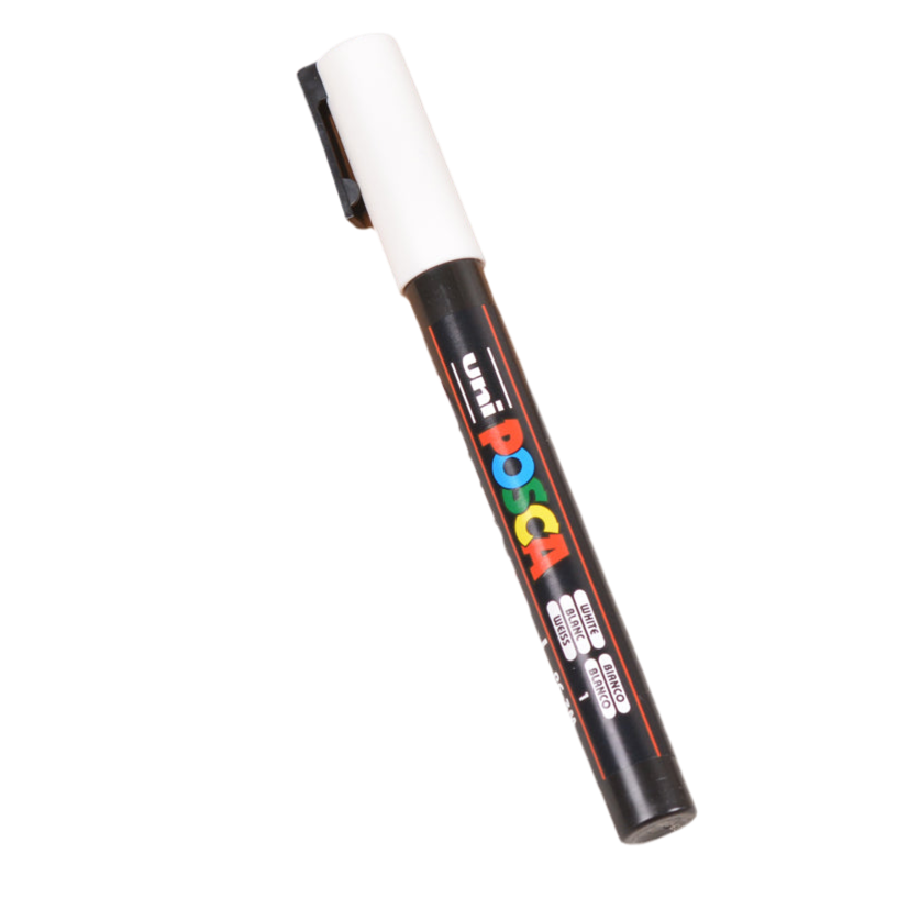 Tusj POSCA 1 mm ∙ Hvit