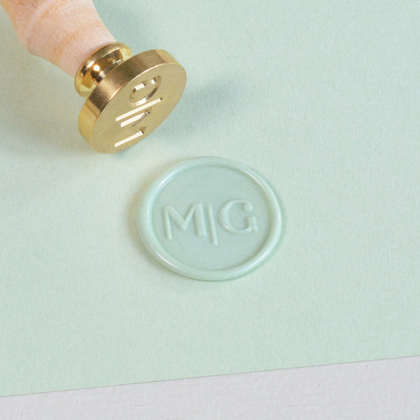 Voksstempel ∙ MONOGRAM