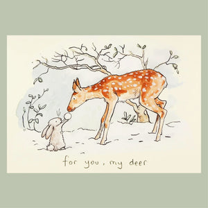 Julekort ∙ For you, my deer