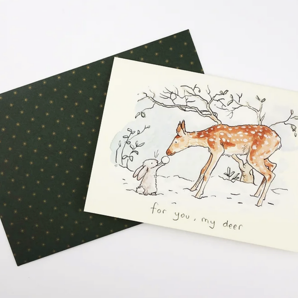 
                      
                        Julekort ∙ For you, my deer
                      
                    