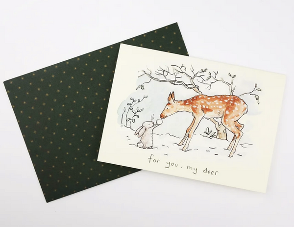 Julekort ∙ For you, my deer