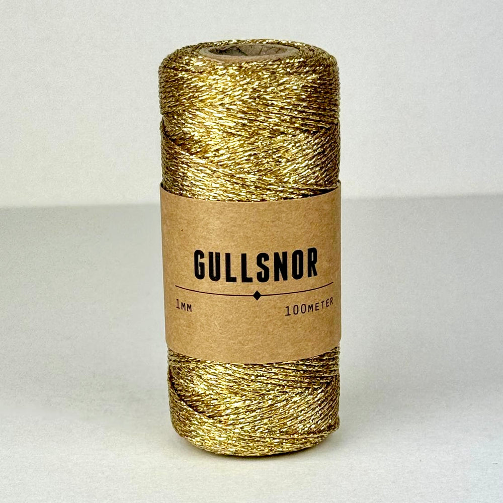 
                      
                        Gullsnor ∙ 1 mm x 100 m
                      
                    