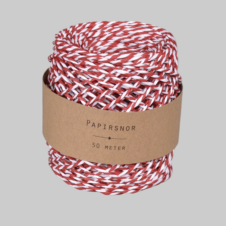 Papirsnor ∙ Rød og Hvit