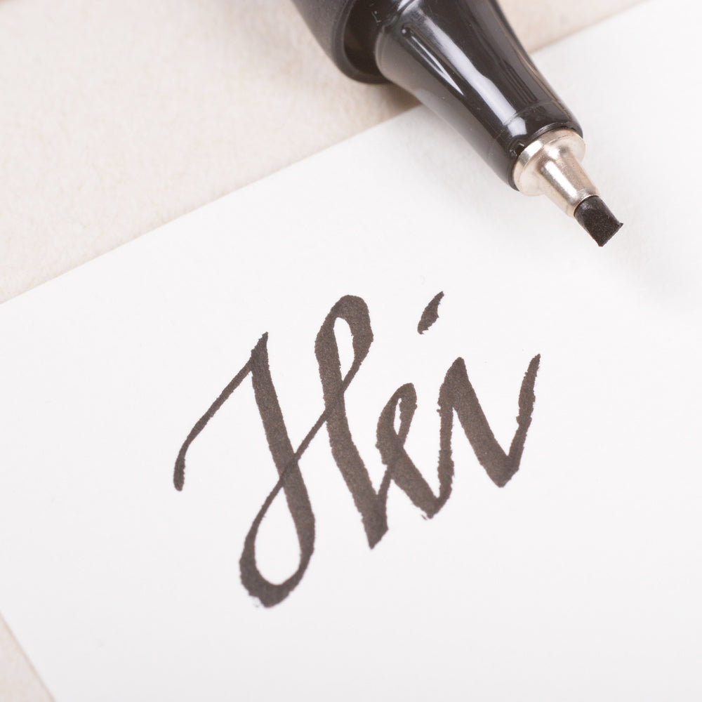 Kalligrafitusj 2mm - Sort