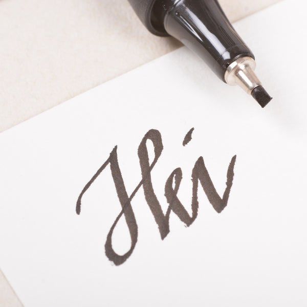 Kalligrafitusj 2mm - Sort