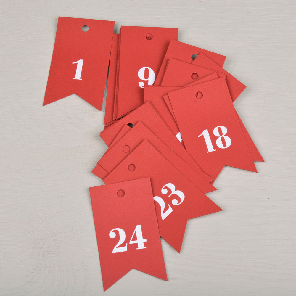 
                      
                        Merkelapp ∙ 1-24 ∙ Rød
                      
                    