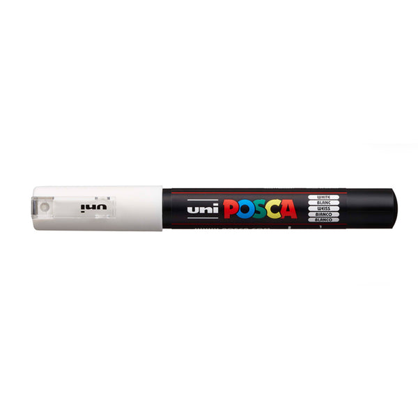 Tusj POSCA 0,7 mm ∙ Hvit