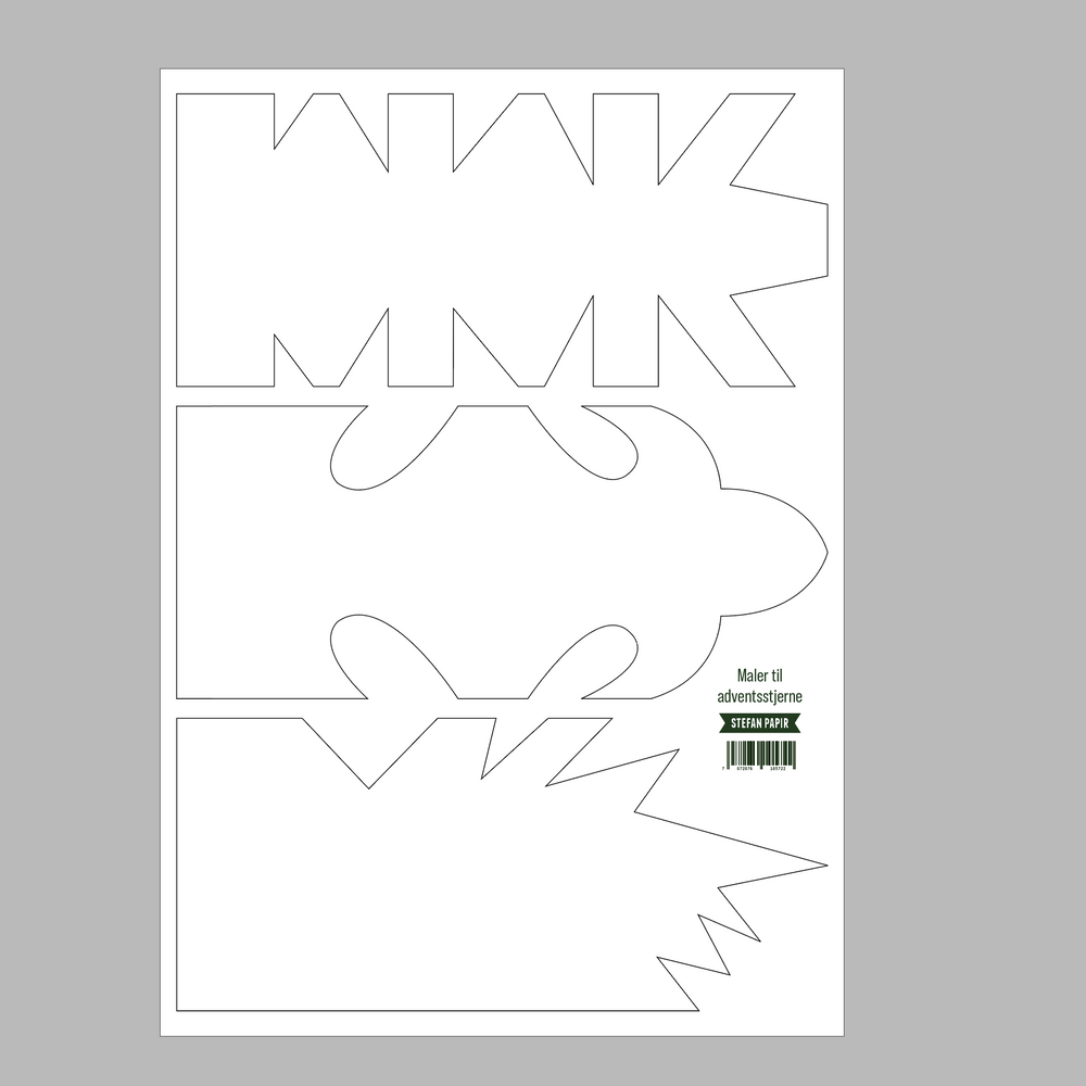 
                      
                        Oppskrift til Adventsstjerne
                      
                    