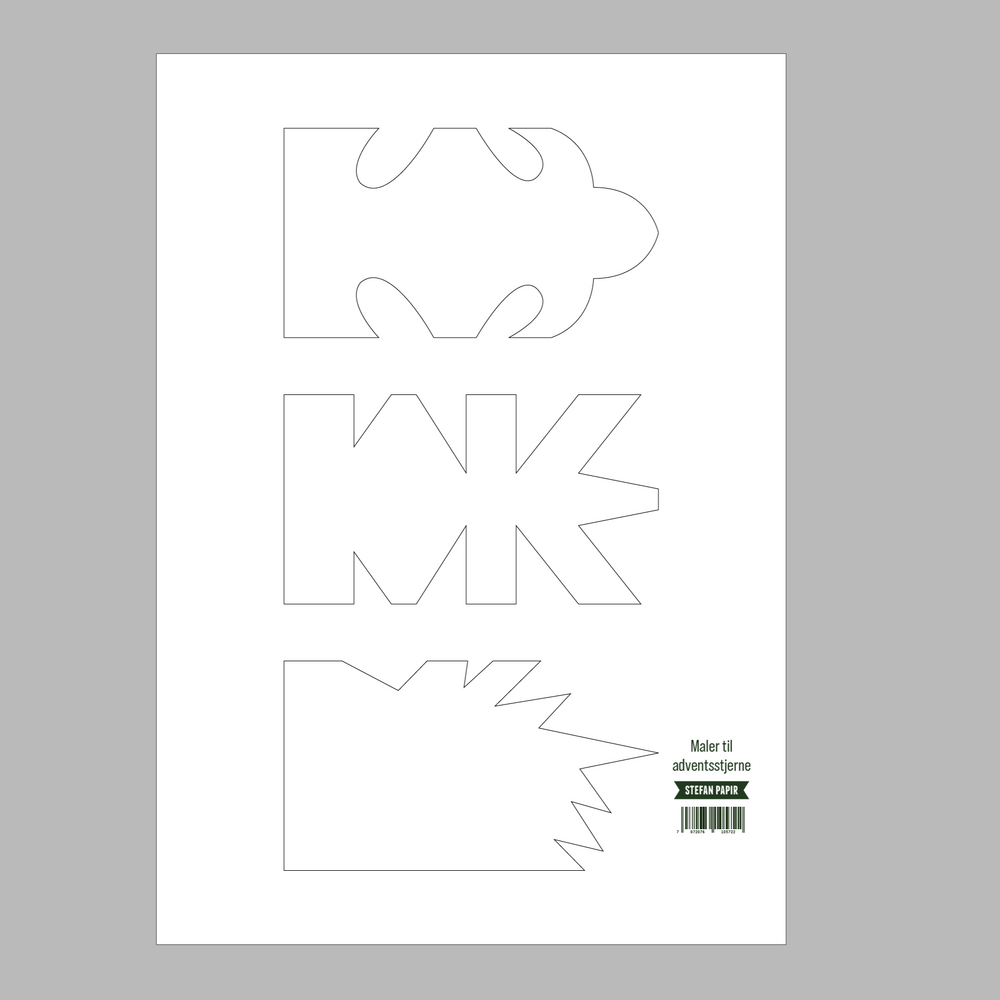 
                      
                        Oppskrift til Adventsstjerne
                      
                    