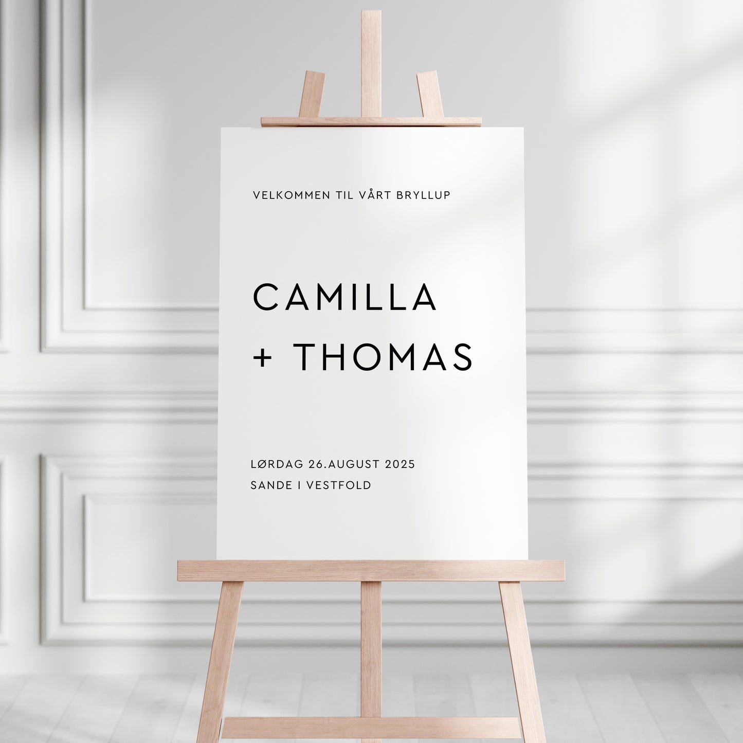 Velkomstskilt ∙ CAMILLA