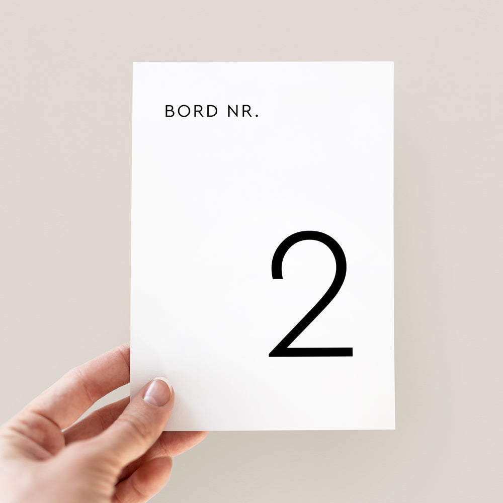 
                      
                        Bordnummer 105x148mm ∙ CAMILLA
                      
                    