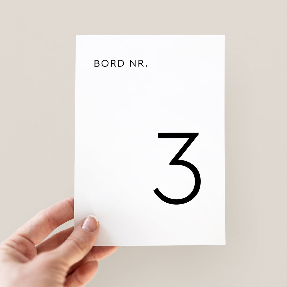 
                      
                        Bordnummer 105x148mm ∙ CAMILLA
                      
                    