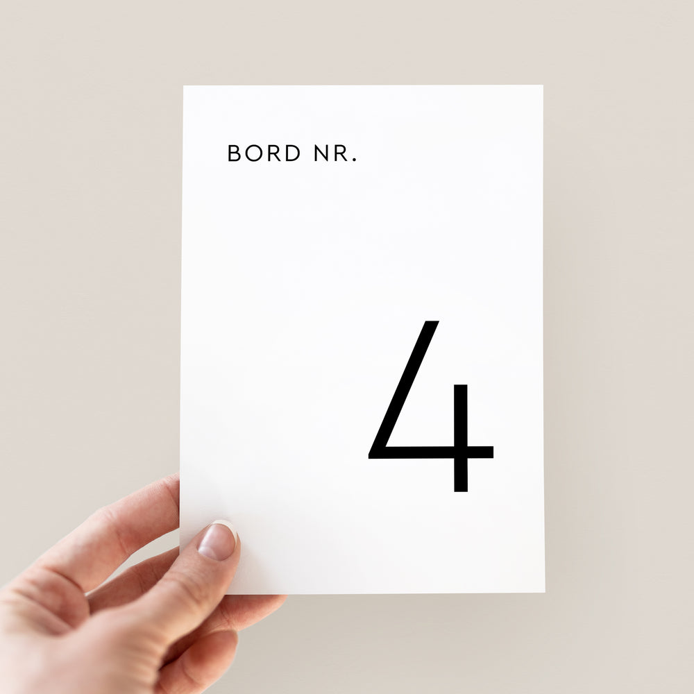 
                      
                        Bordnummer 105x148mm ∙ CAMILLA
                      
                    