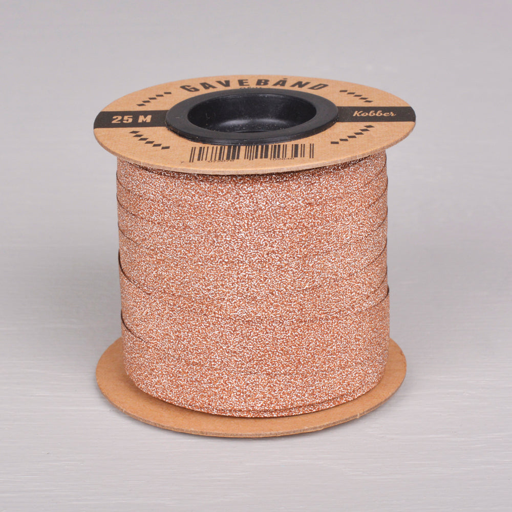 
                      
                        Gavebånd ∙ Kobber glitter
                      
                    