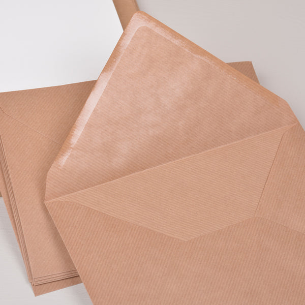 Konvolutt C5 ∙ KRAFT ∙ 10 stk