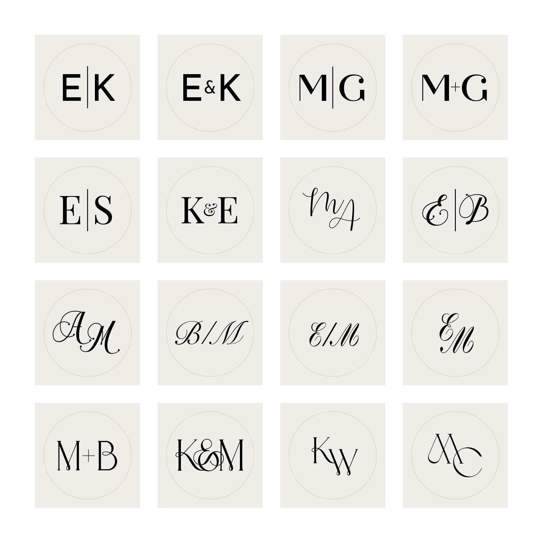 Voksstempel ∙ MONOGRAM