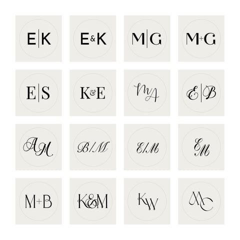 Voksstempel ∙ MONOGRAM