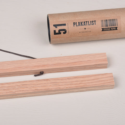 Plakatlist m/magneter ∙ 51 cm