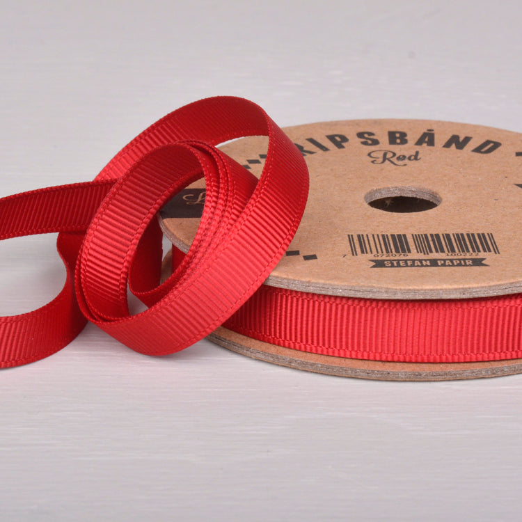 
                      
                        Ripsbånd 10 mm ∙ Rød
                      
                    